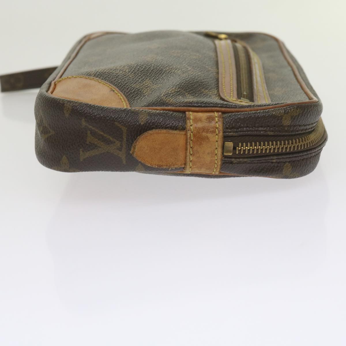 LOUIS VUITTON Monogram Marly Dragonne GM Clutch Bag M51825 LV 60726