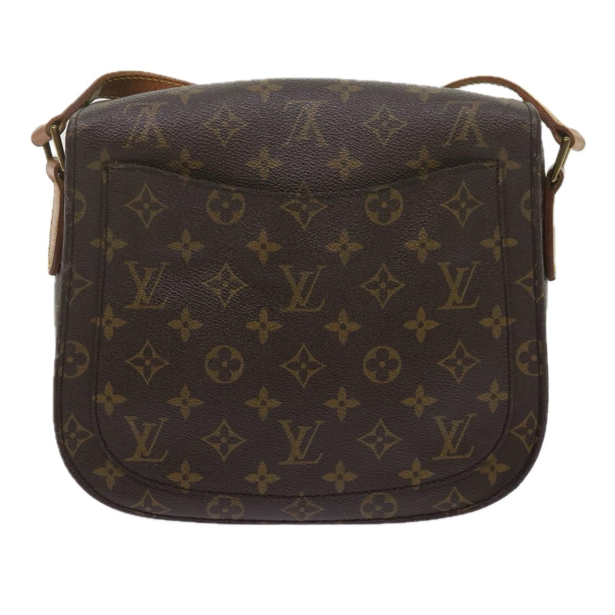 LOUIS VUITTON Monogram Saint Cloud GM Shoulder Bag M51242 LV 60826