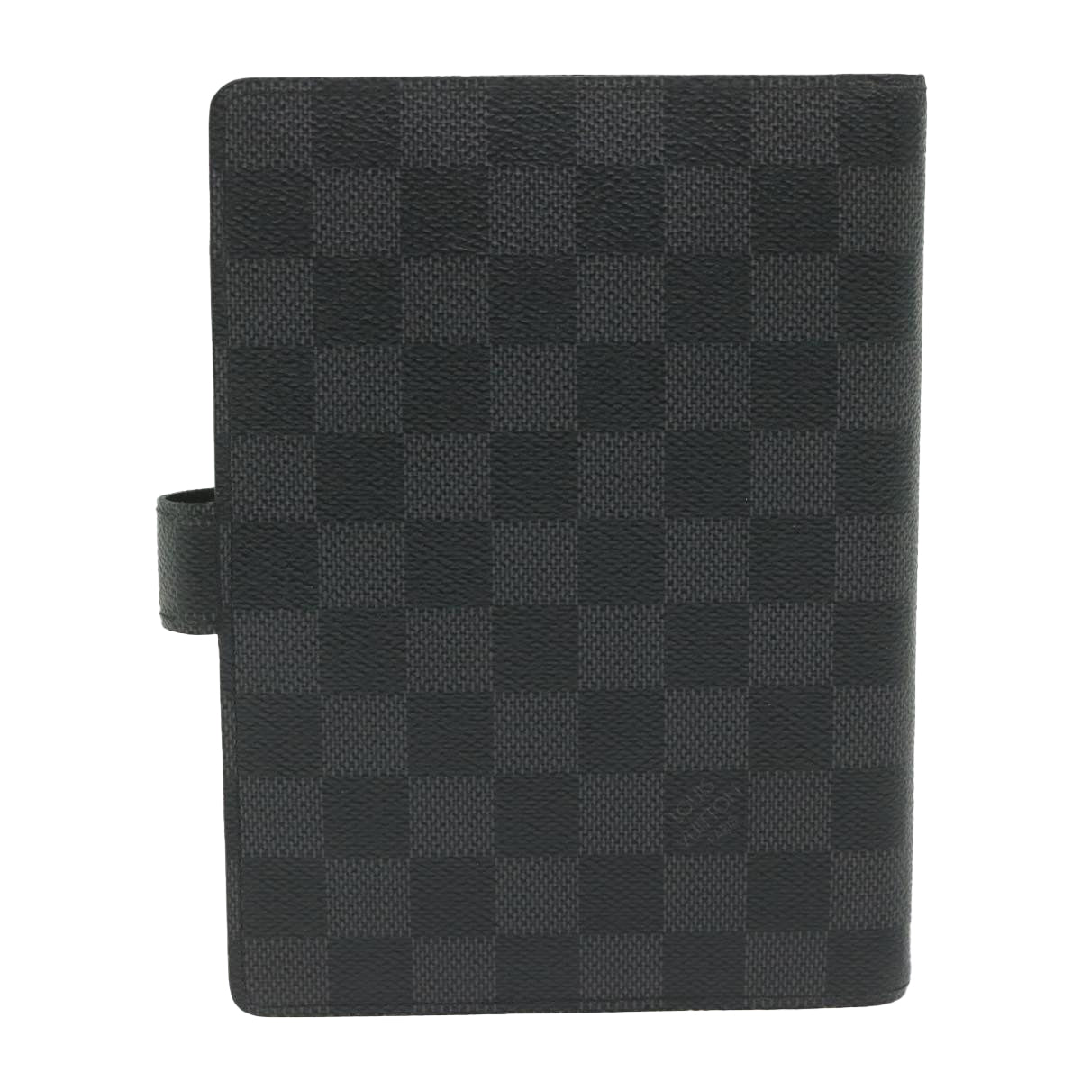 LOUIS VUITTON Damier Graphite Agenda MM Day Planner Cover R20242 LV 60844