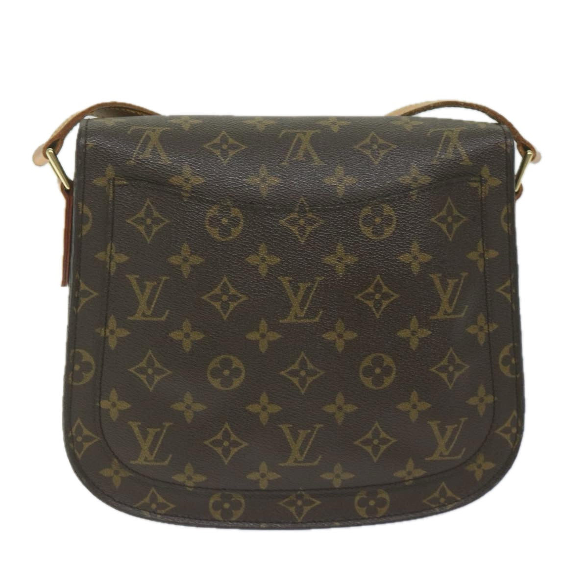 LOUIS VUITTON Monogram Saint Cloud GM Shoulder Bag M51242 LV 60854
