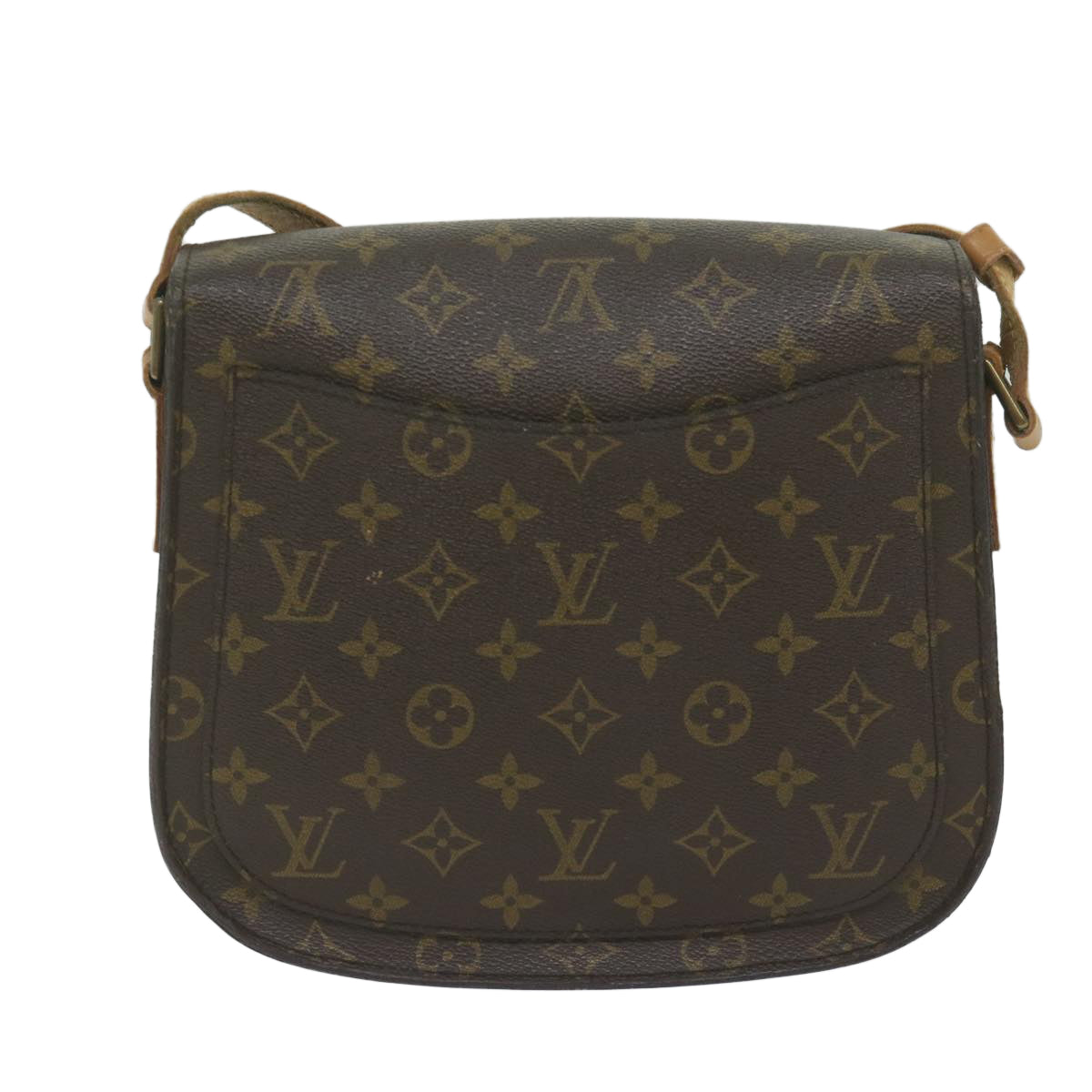 LOUIS VUITTON Monogram Saint Cloud GM Shoulder Bag M51242 LV 60855