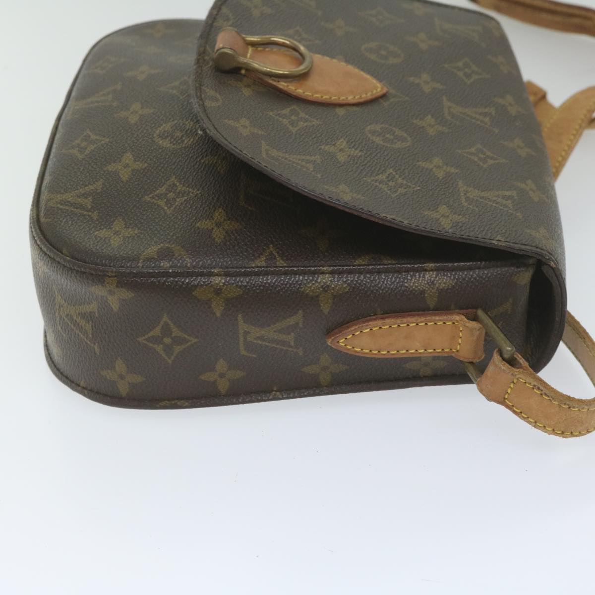 LOUIS VUITTON Monogram Saint Cloud GM Shoulder Bag M51242 LV 60855