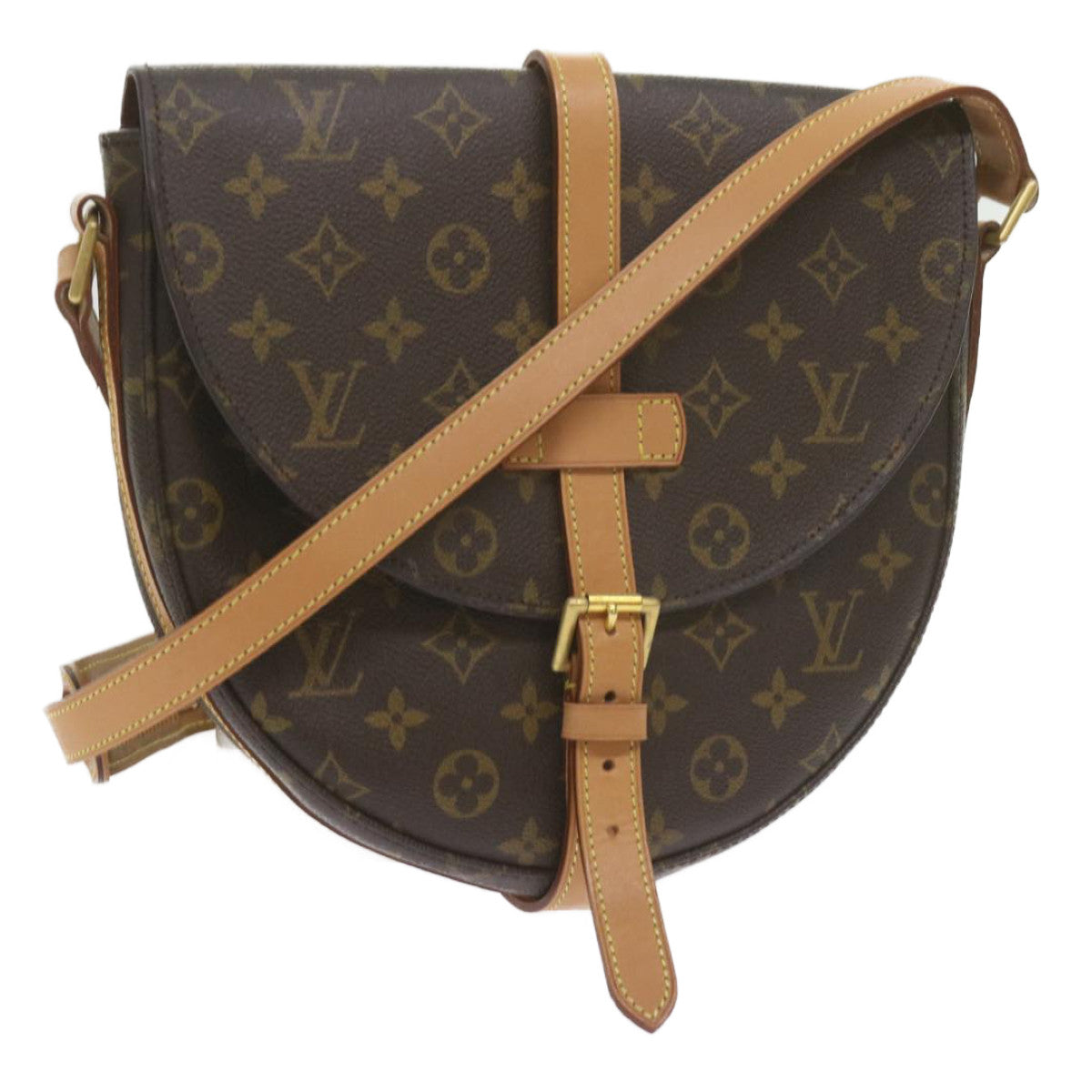 LOUIS VUITTON Monogram Chantilly GM Shoulder Bag M51232 LV 60858A