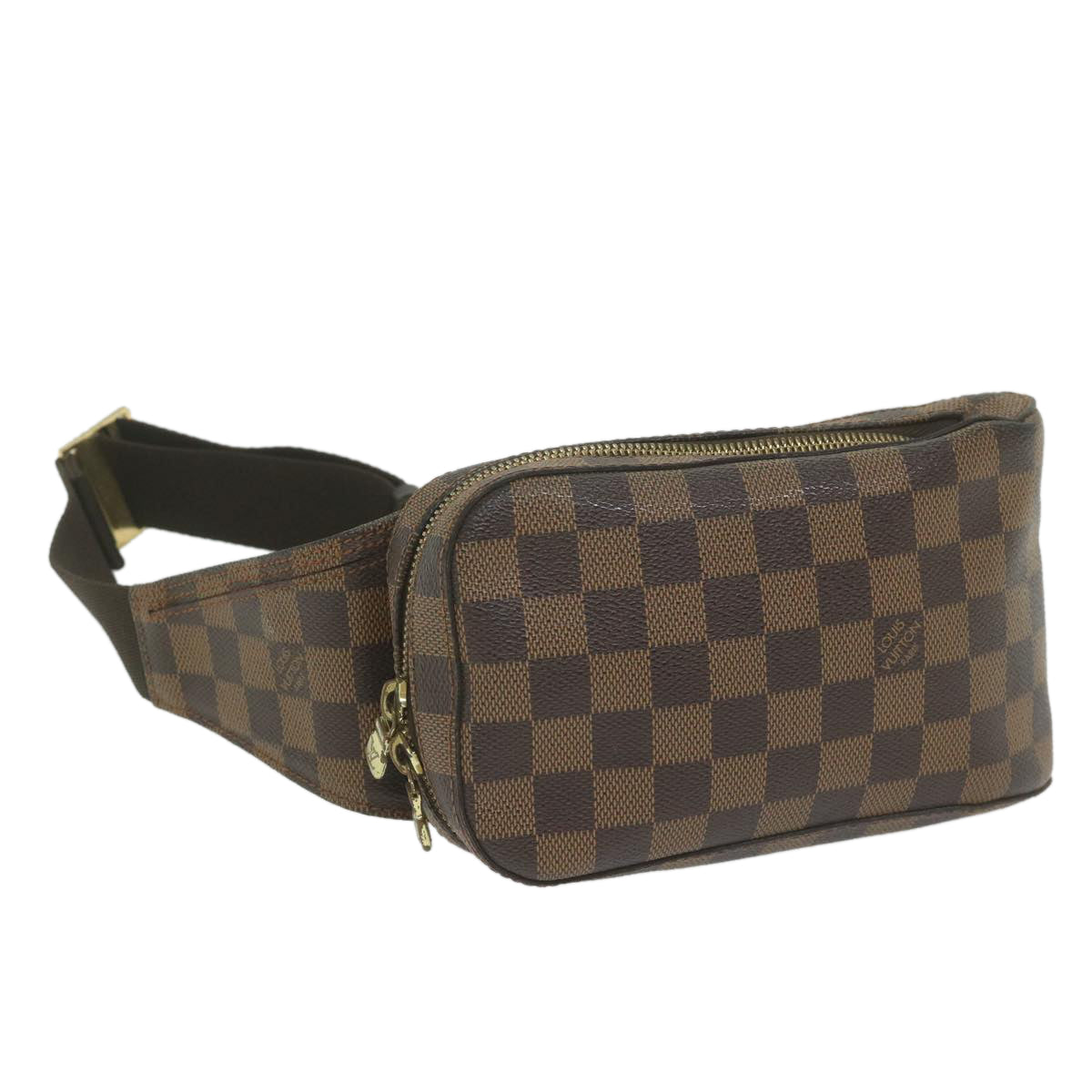 LOUIS VUITTON Damier Ebene Geronimos Shoulder Bag N51994 LV 60864