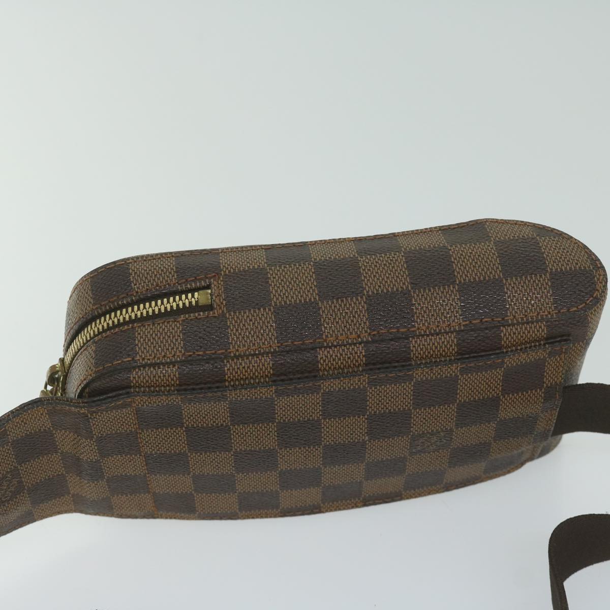 LOUIS VUITTON Damier Ebene Geronimos Shoulder Bag N51994 LV 60864