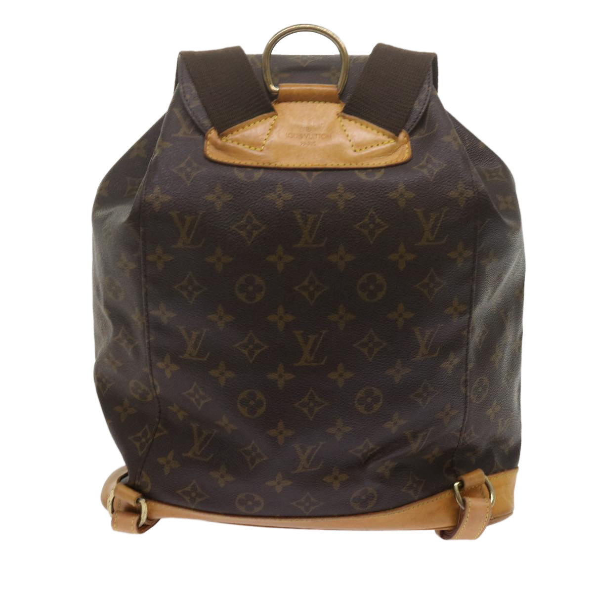 LOUIS VUITTON Monogram Montsouris GM Backpack M51135 LV 60900