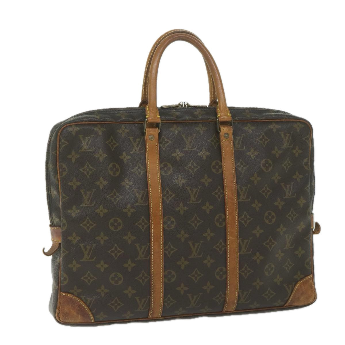 LOUIS VUITTON Monogram Porte Documents Voyage Business Bag M53361 60907