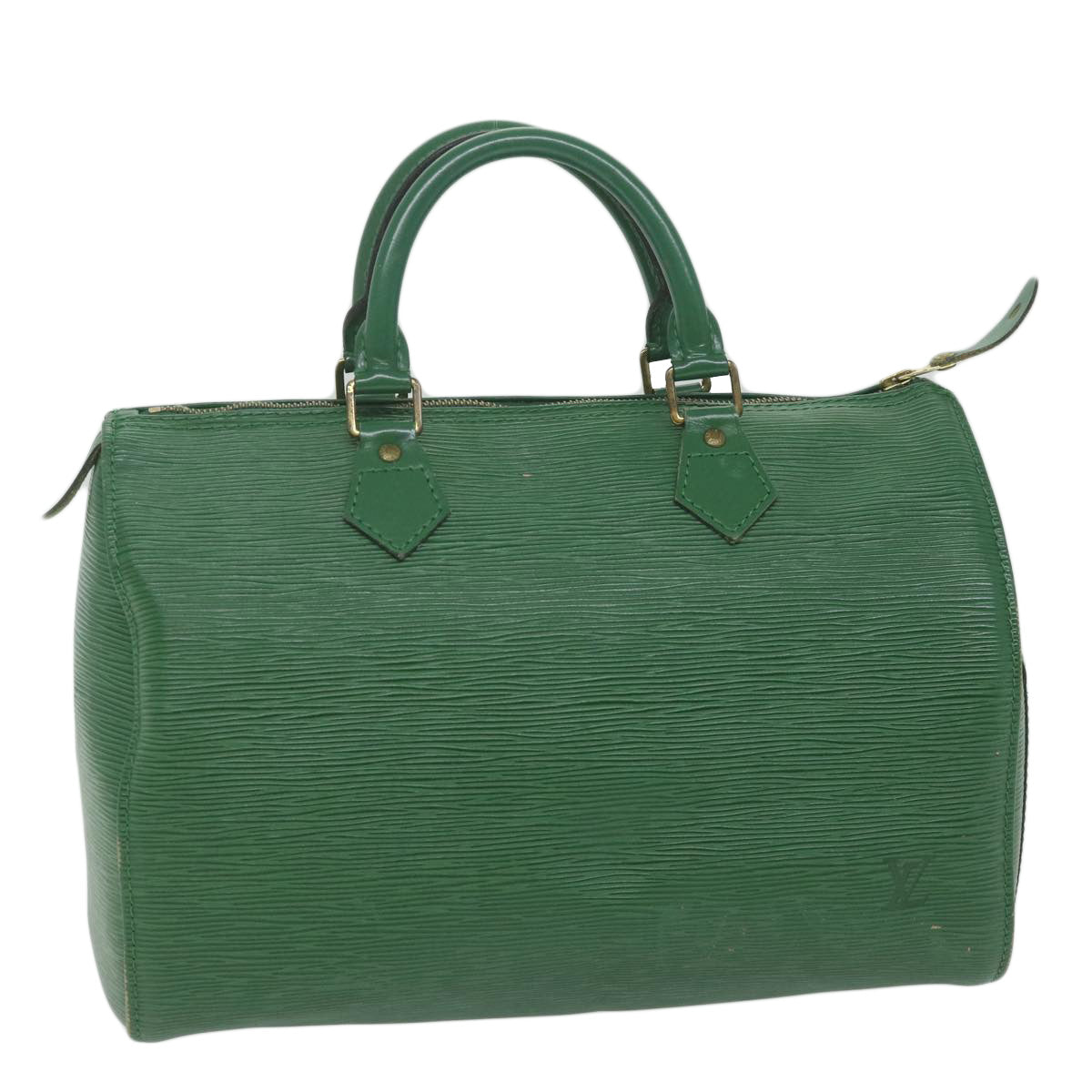 LOUIS VUITTON Epi Speedy 30 Hand Bag Borneo Green M43004 LV 60932