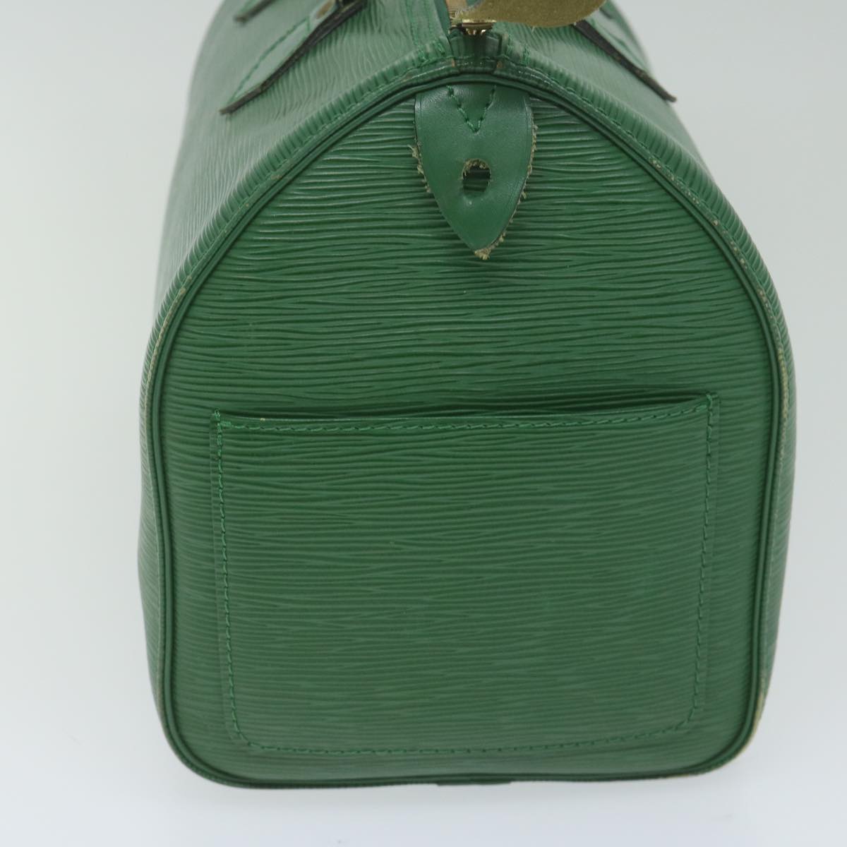 LOUIS VUITTON Epi Speedy 30 Hand Bag Borneo Green M43004 LV 60932
