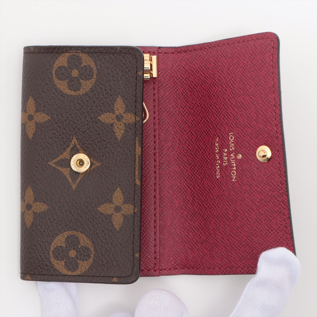 Louis Vuitton Monogram Multicell 6 M60701 Fushai Keycase  Reaction