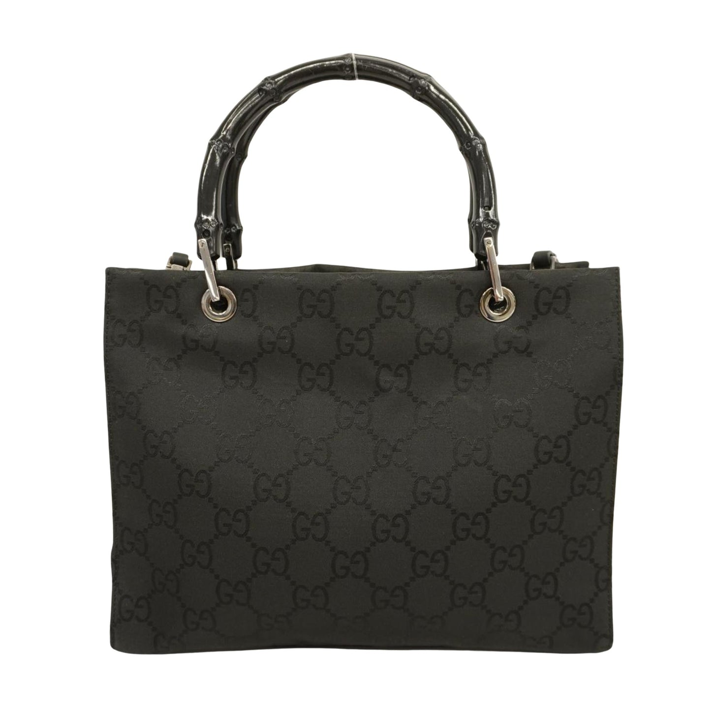 Gucci Bamboo  Canvas Tote Bag ()