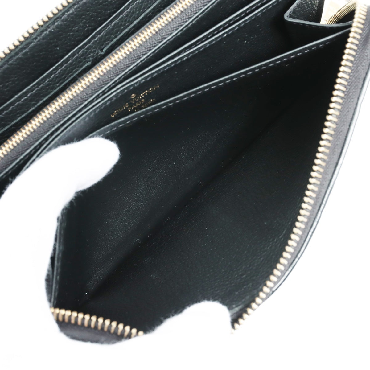 Louis Vuitton Implant  Wallet M61864 Noneir Round Zip Wallet