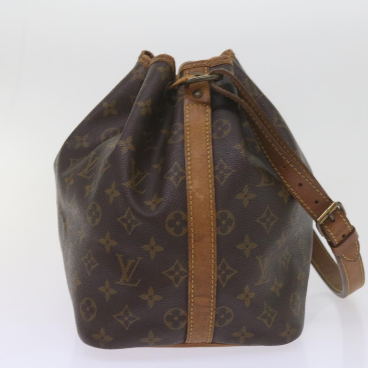 LOUIS VUITTON Monogram Petit Noe Shoulder Bag M42226 LV 61042