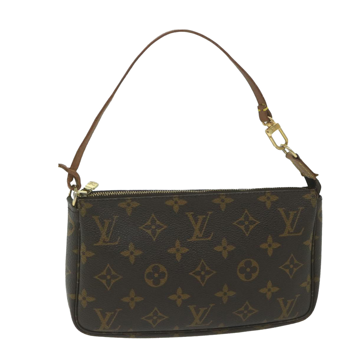LOUIS VUITTON Monogram Pochette Accessoires Pouch M51980 LV 61064