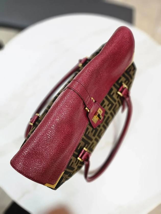 Gucci Luxury Fendi Zucca Jagard Linda Satchel Bag