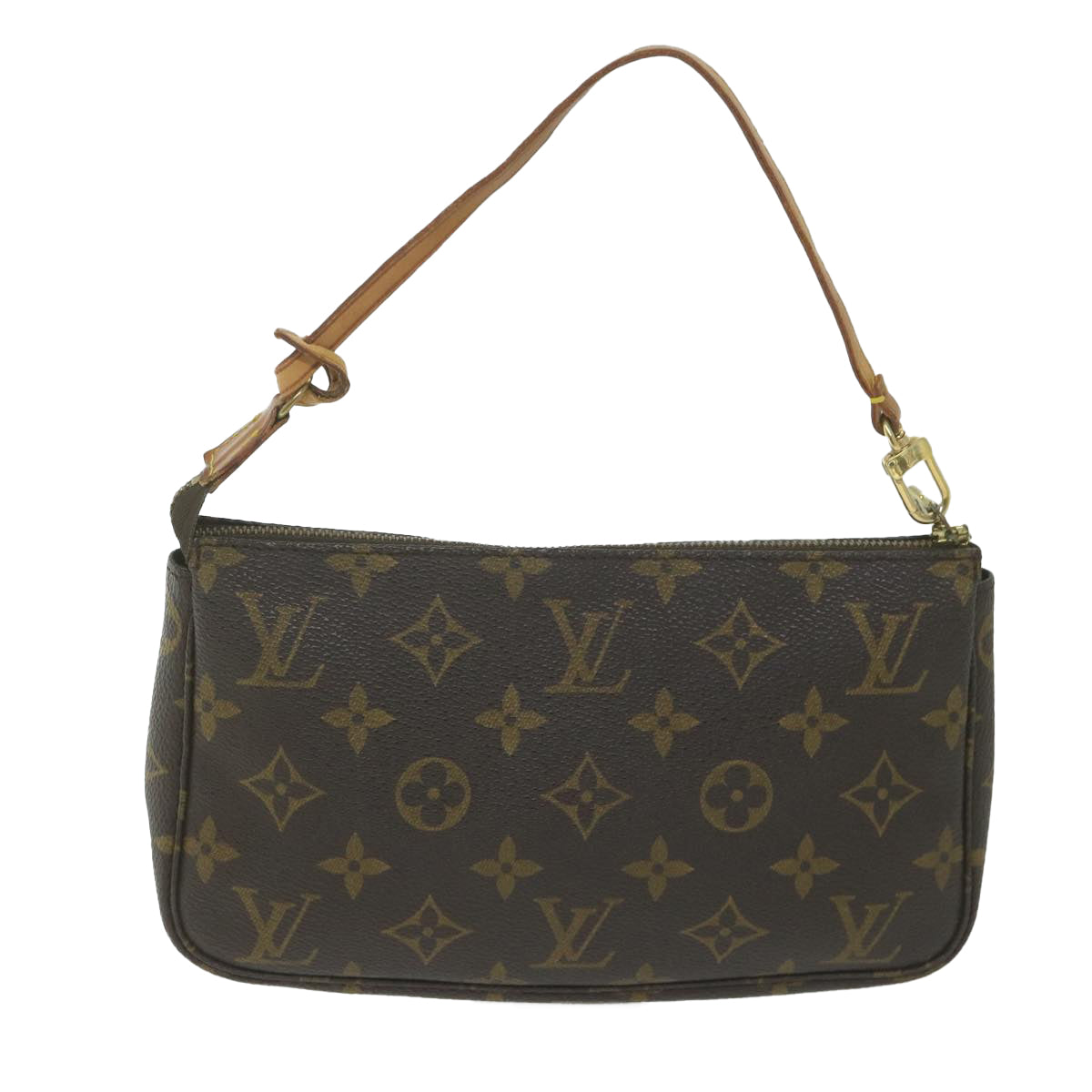 LOUIS VUITTON Monogram Pochette Accessoires Pouch M51980 LV 61112
