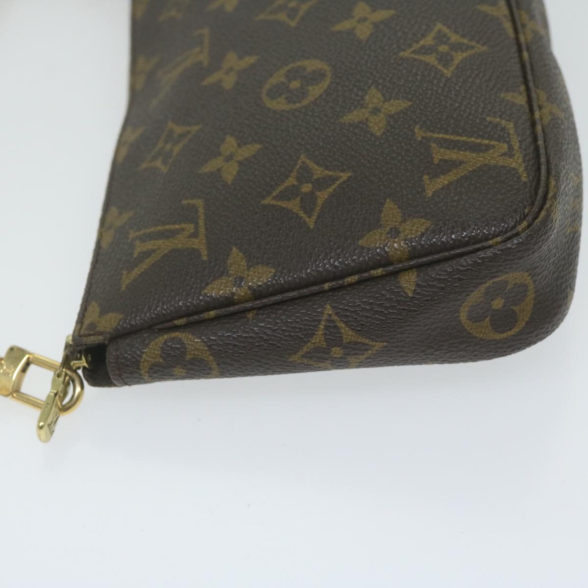 LOUIS VUITTON Monogram Pochette Accessoires Pouch M51980 LV 61112