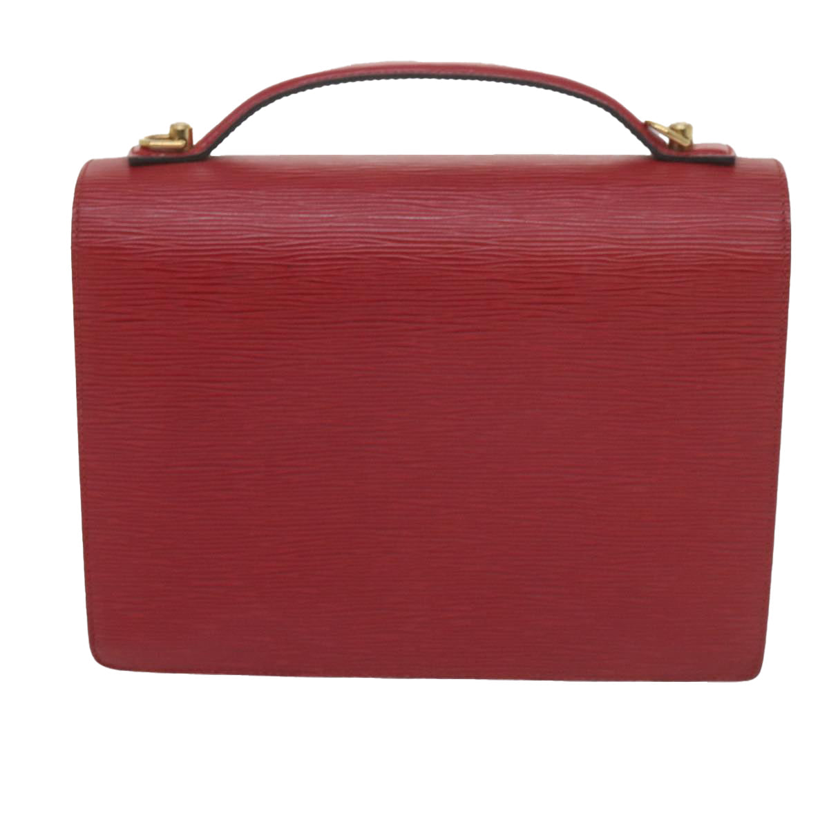 LOUIS VUITTON Epi Monceau 28 Hand Bag 2way Red M40783 LV 61150