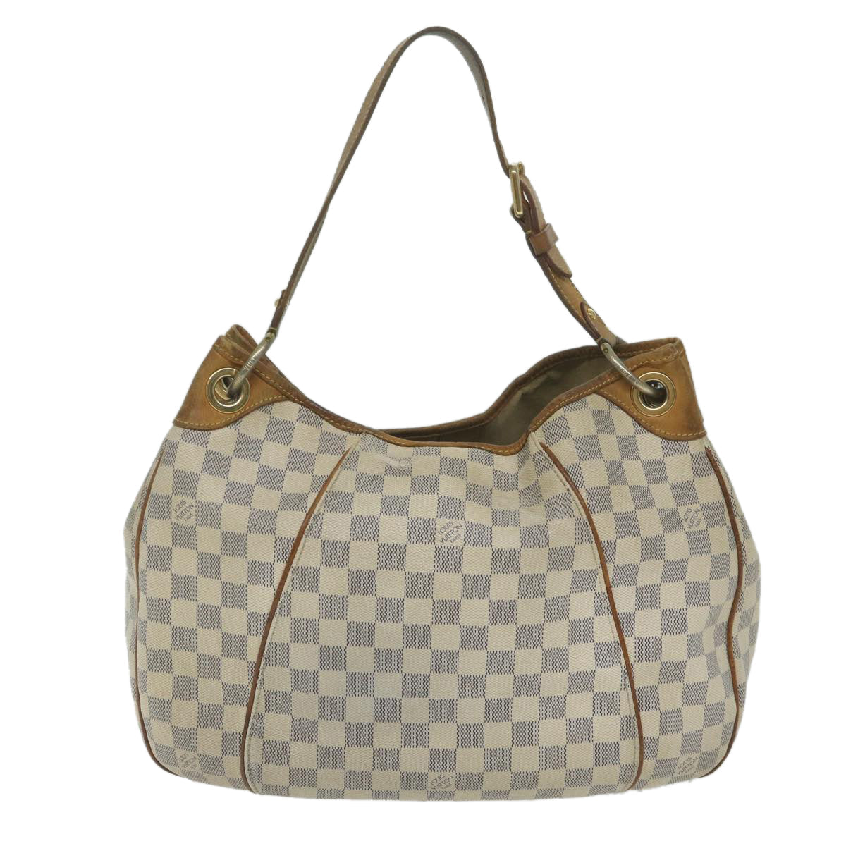 LOUIS VUITTON Damier Azur Galliera PM Shoulder Bag N55215 LV 61163