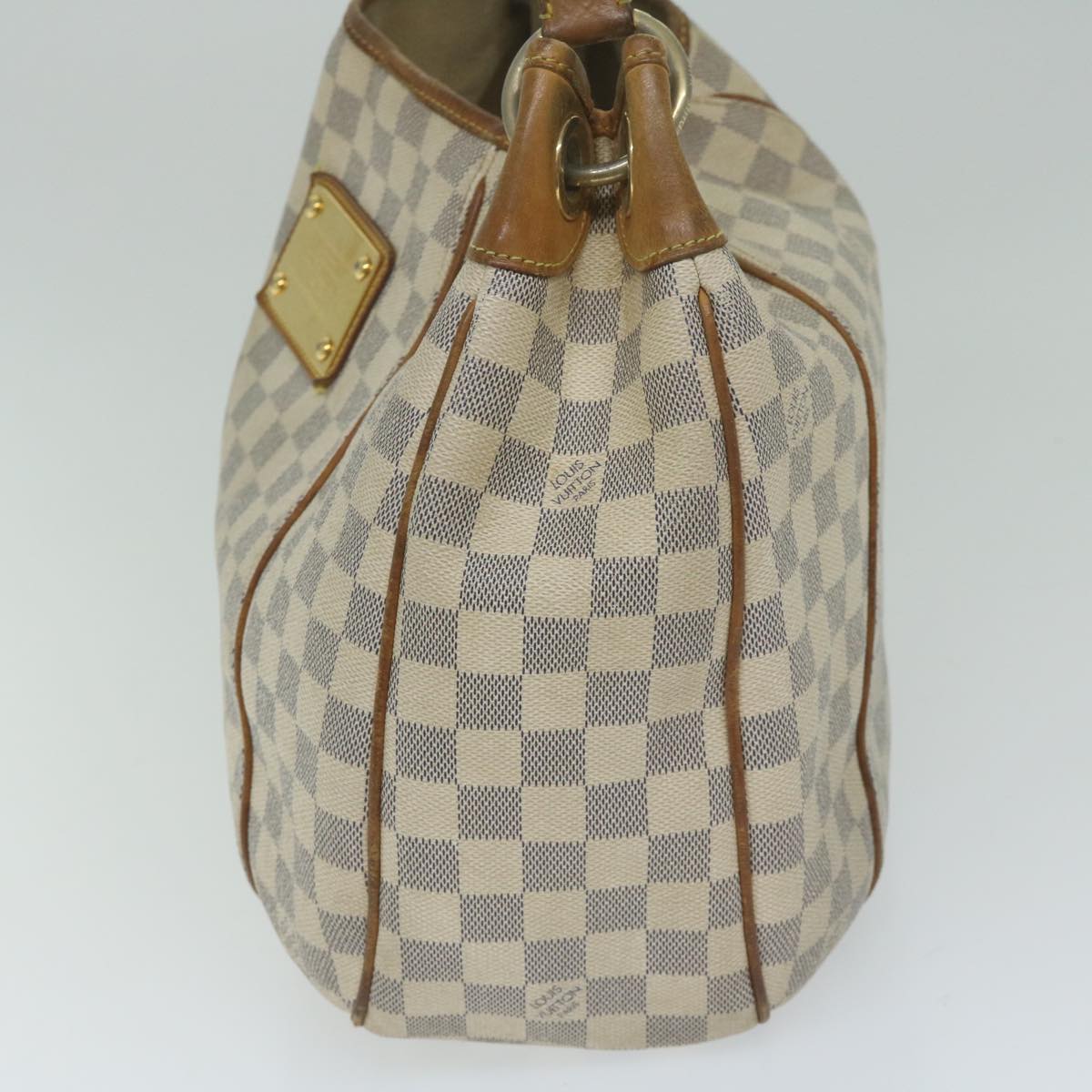 LOUIS VUITTON Damier Azur Galliera PM Shoulder Bag N55215 LV 61163