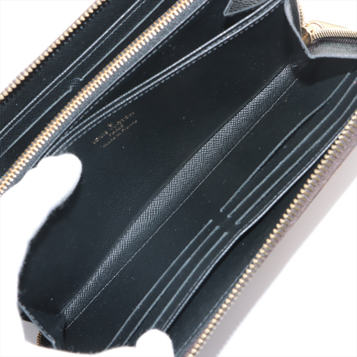Louis Vuitton Giant Monogram Reversee Zippie Wallet M69353 Black X Brown Round Zip Wallet