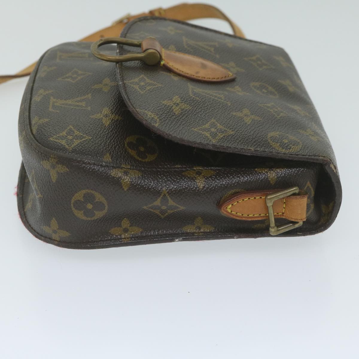 LOUIS VUITTON Monogram Saint Cloud MM Shoulder Bag M51243 LV 61200