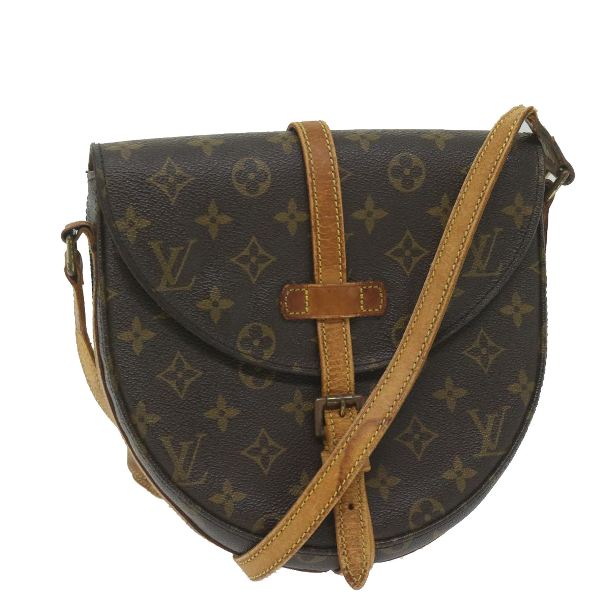 LOUIS VUITTON Monogram Chantilly MM Shoulder Bag M51233 LV 61204