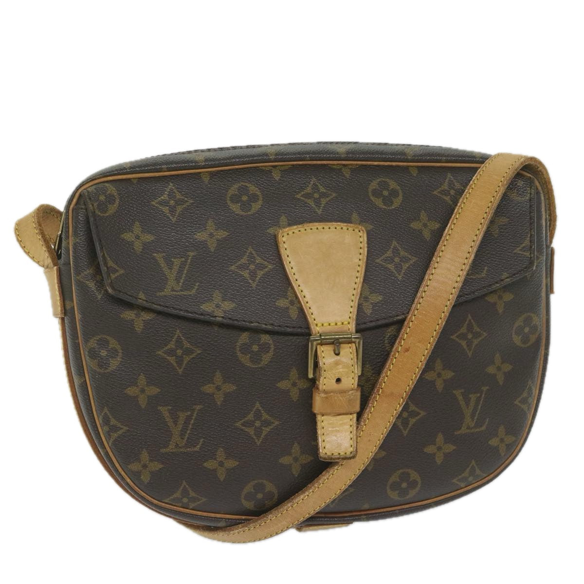 LOUIS VUITTON Monogram Jeune Fille GM Shoulder Bag M51225 LV 61206