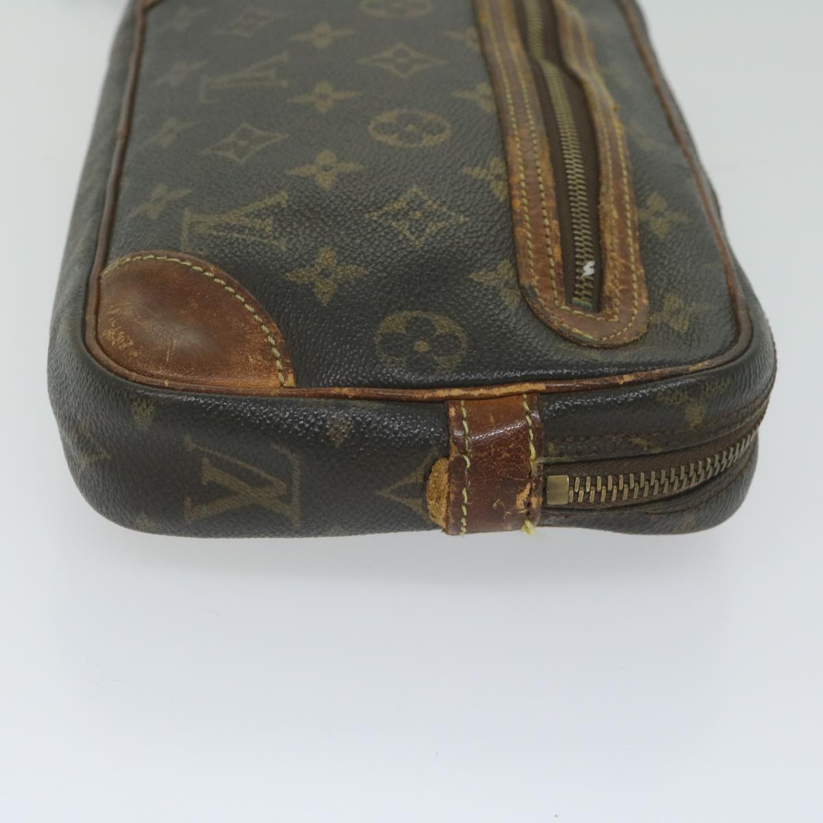 LOUIS VUITTON Monogram Marly Dragonne GM Clutch Bag M51825 LV 61212