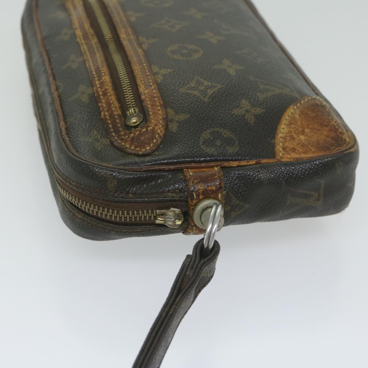 LOUIS VUITTON Monogram Marly Dragonne GM Clutch Bag M51825 LV 61212