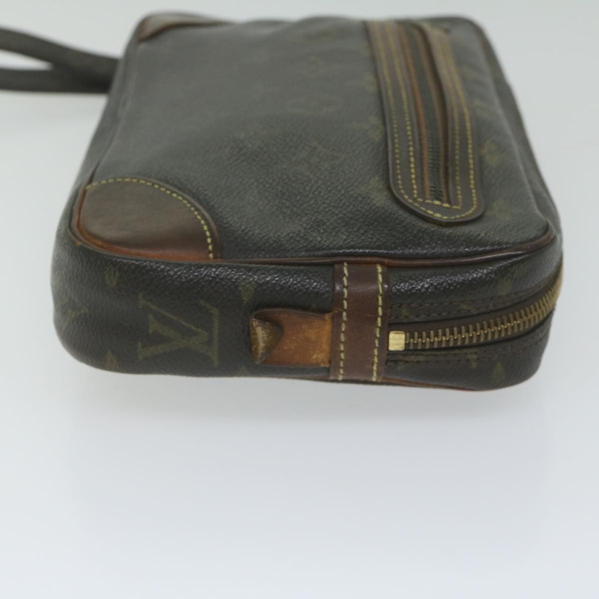 LOUIS VUITTON Monogram Marly Dragonne GM Clutch Bag M51825 LV 61213