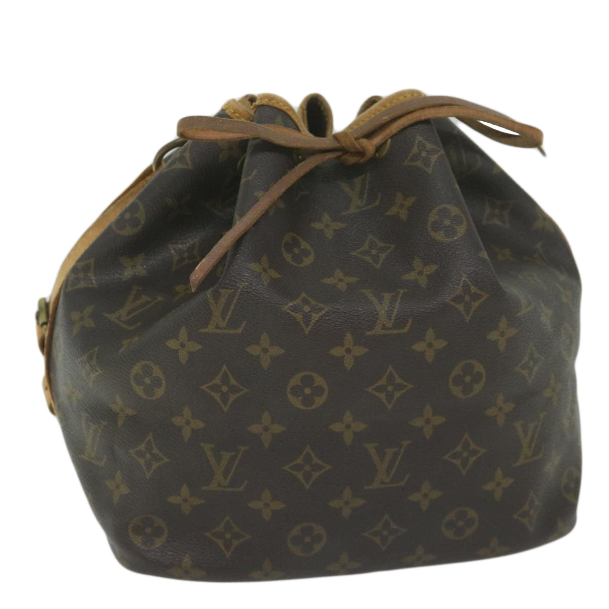 LOUIS VUITTON Monogram Petit Noe Shoulder Bag M42226 LV 61231