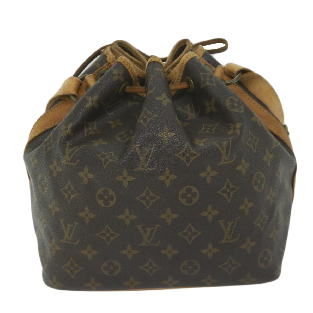 LOUIS VUITTON Monogram Petit Noe Shoulder Bag M42226 LV 61231