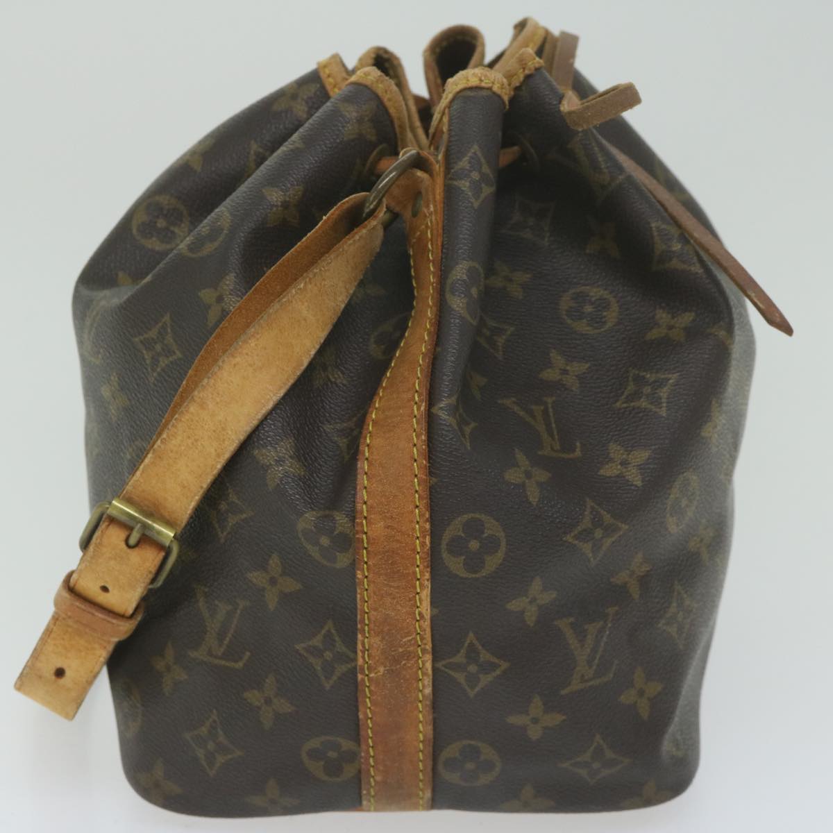 LOUIS VUITTON Monogram Petit Noe Shoulder Bag M42226 LV 61231
