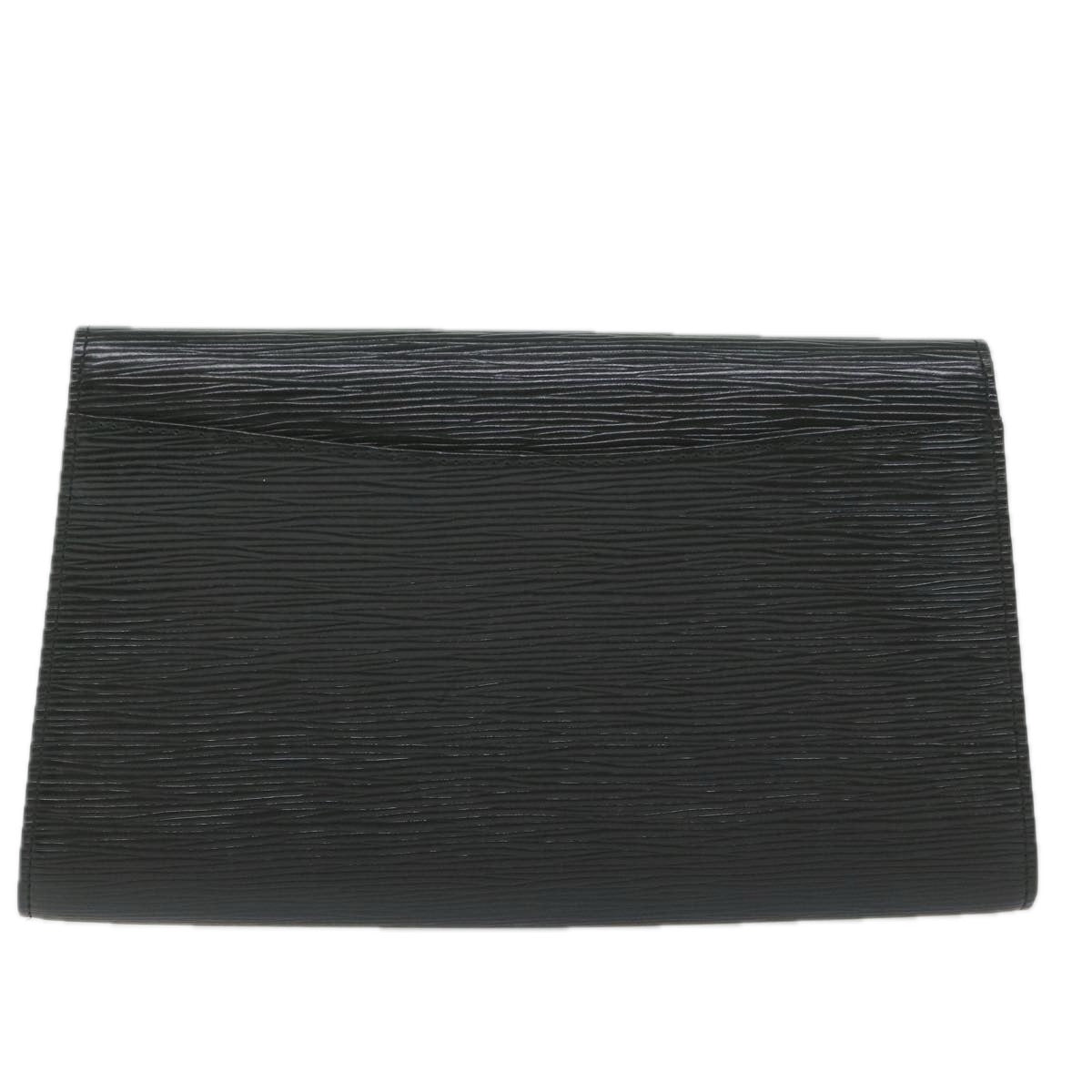 LOUIS VUITTON Epi Art Deco Clutch Bag Black M52632 LV 61261