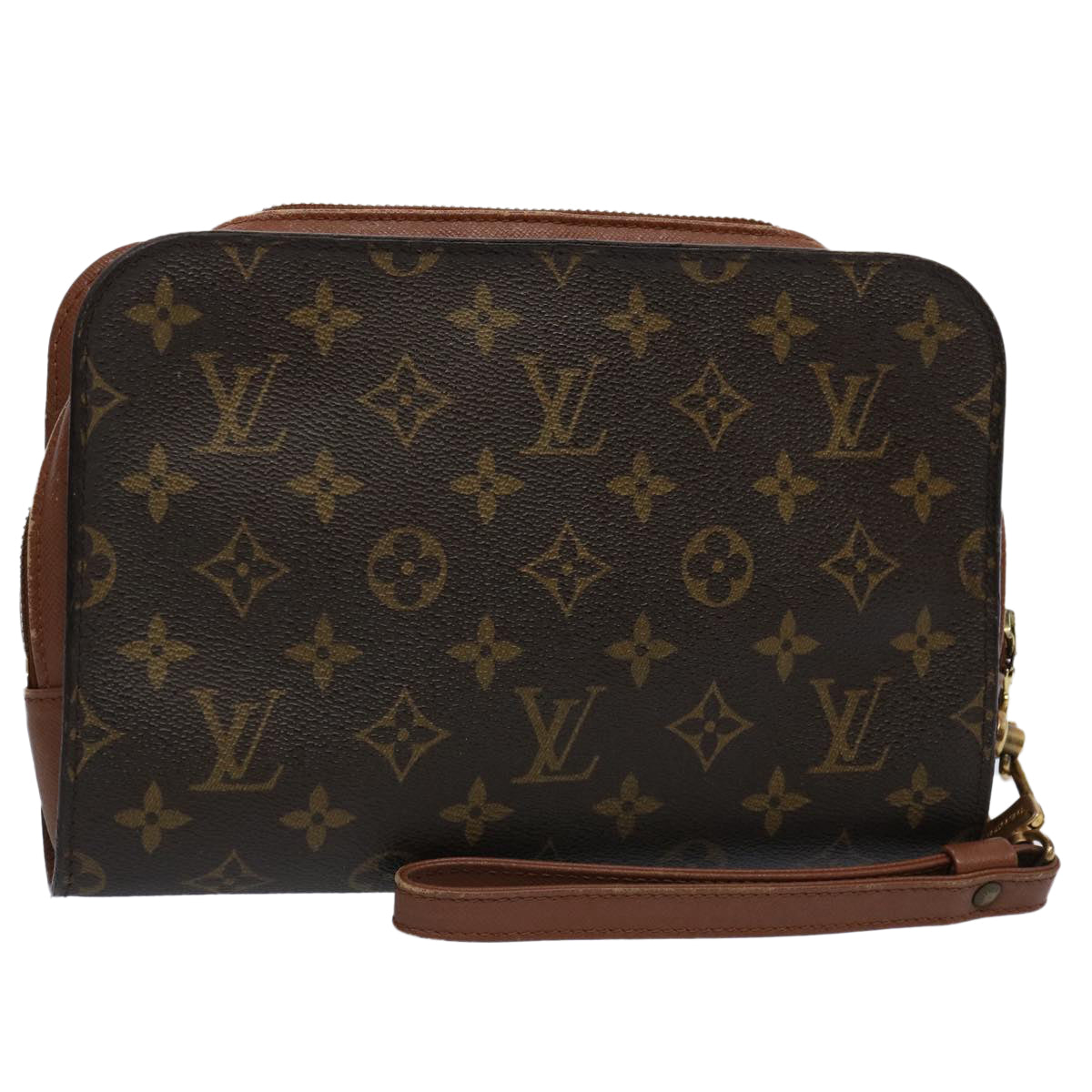 LOUIS VUITTON Monogram Orsay Clutch Bag M51790 LV 61287