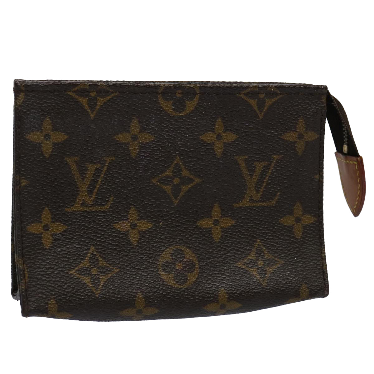 LOUIS VUITTON Monogram Poche Toilette 15 Pouch M47546 LV 61290