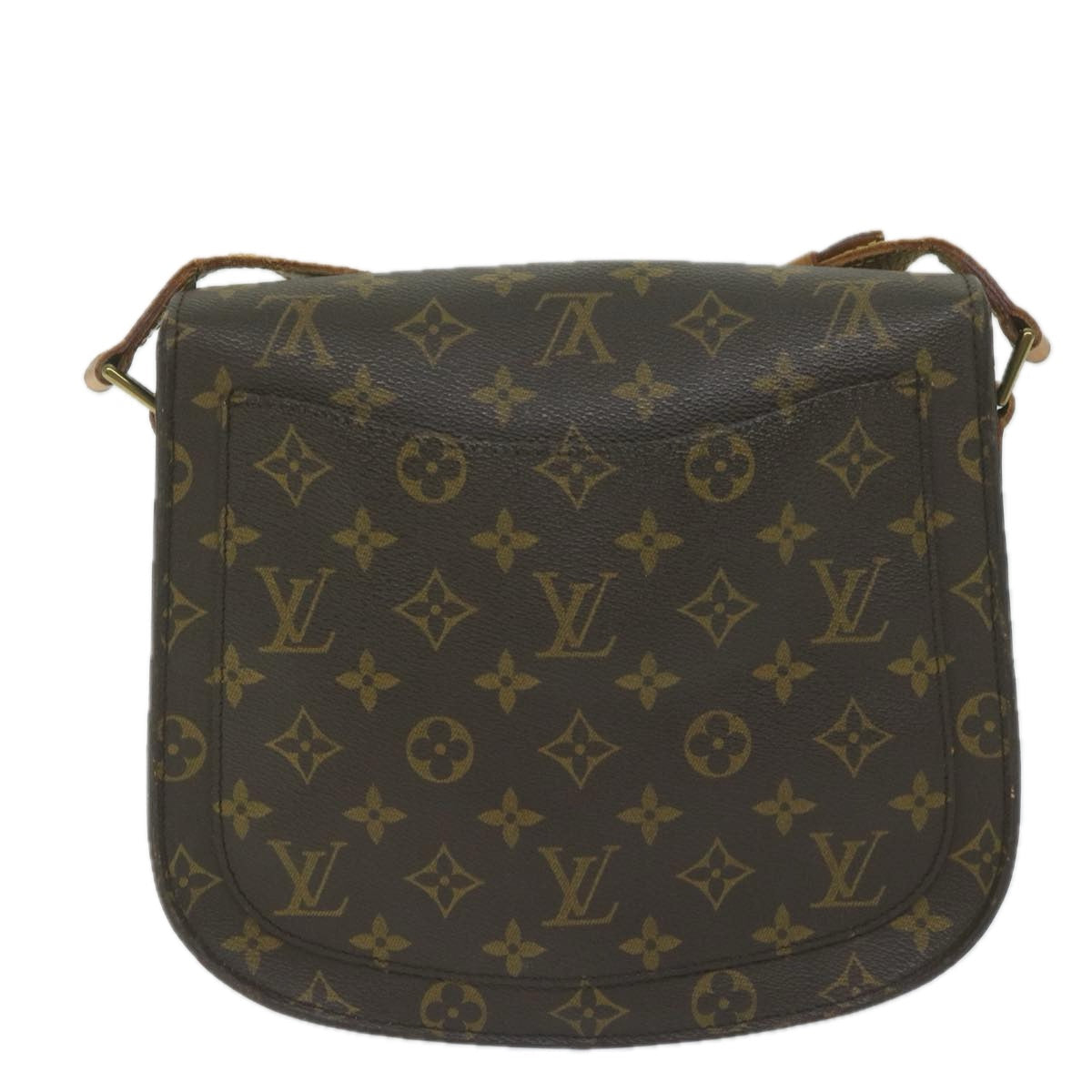 LOUIS VUITTON Monogram Saint Cloud GM Shoulder Bag M51242 LV 61307