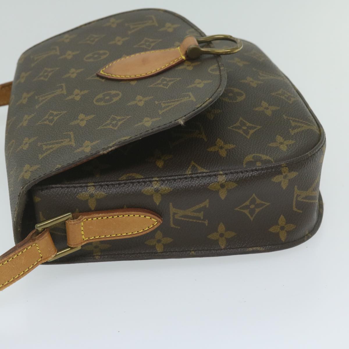 LOUIS VUITTON Monogram Saint Cloud GM Shoulder Bag M51242 LV 61307