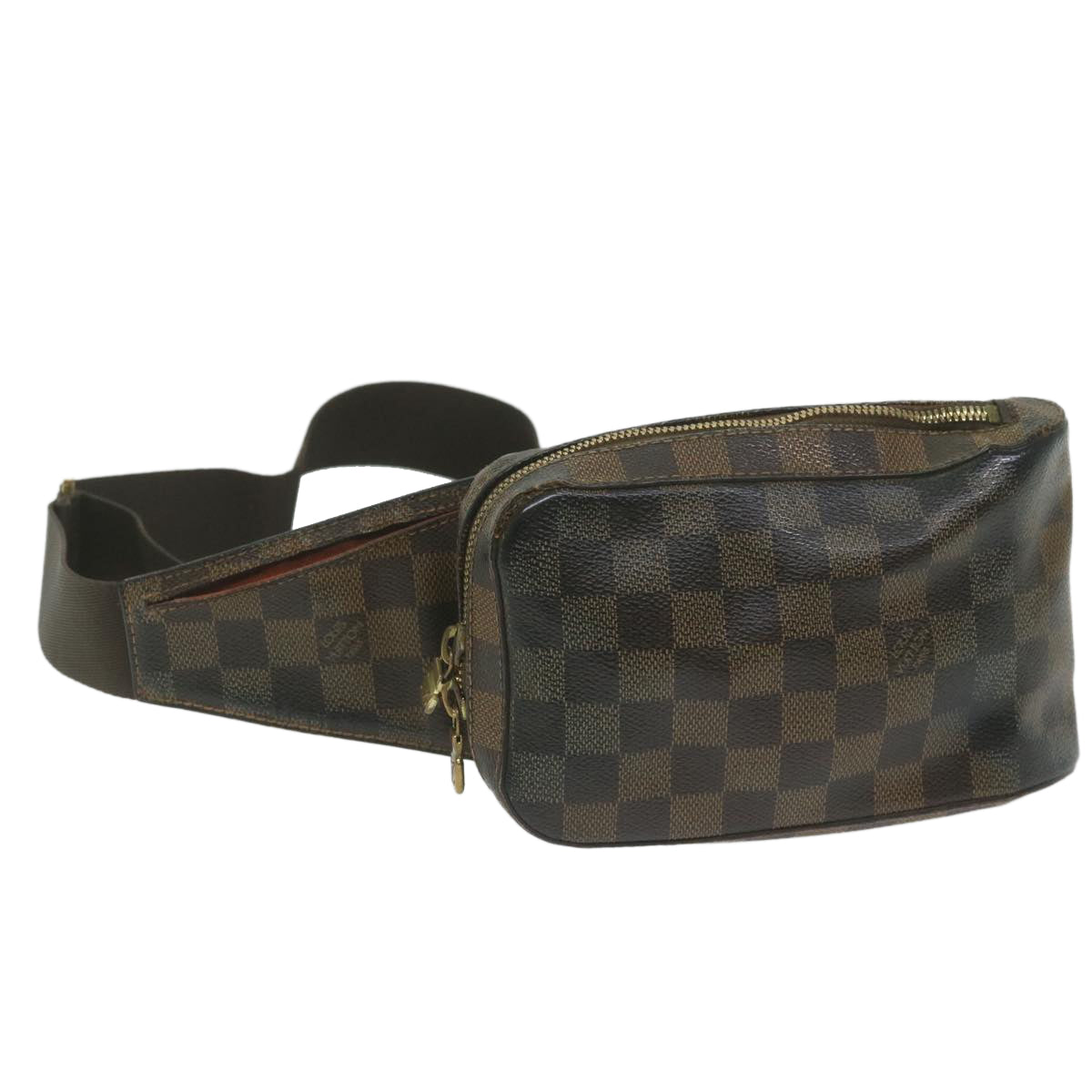 LOUIS VUITTON Damier Ebene Geronimos Shoulder Bag N51994 LV 61323