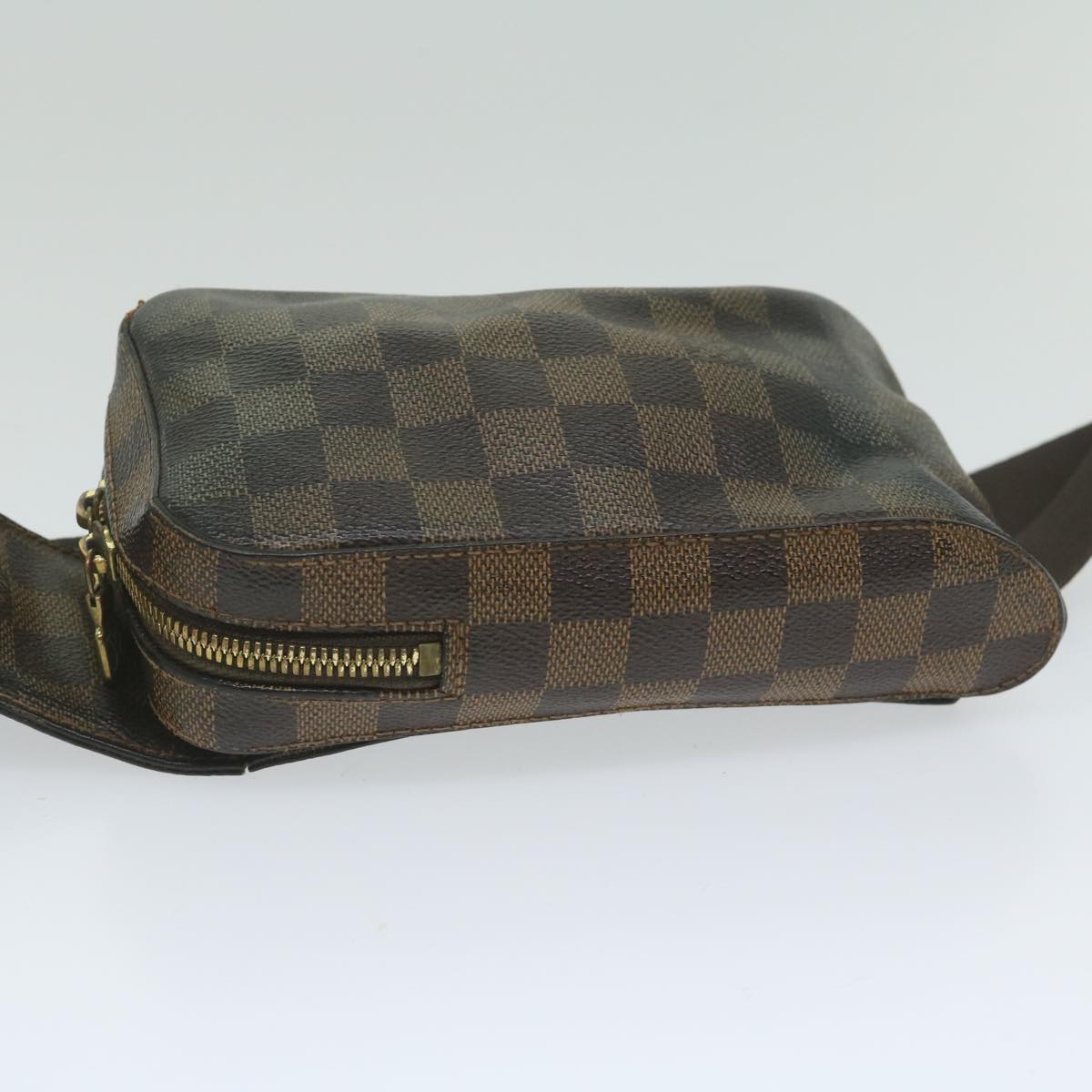 LOUIS VUITTON Damier Ebene Geronimos Shoulder Bag N51994 LV 61323