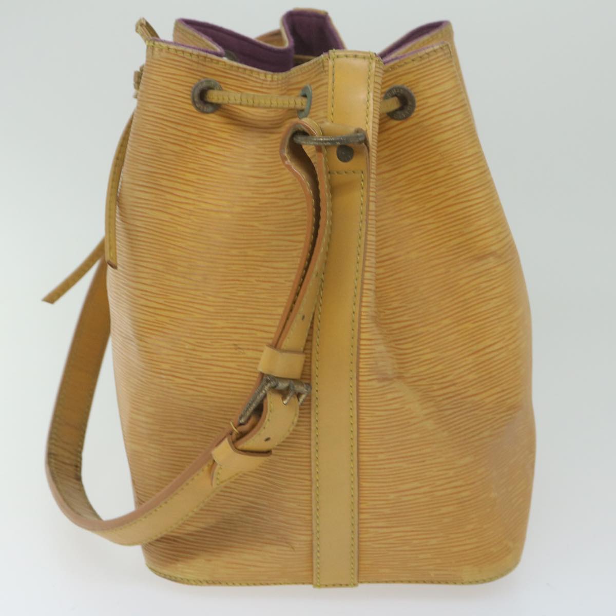 LOUIS VUITTON Epi Petit Noe Shoulder Bag Tassili Yellow M44109 LV 61354