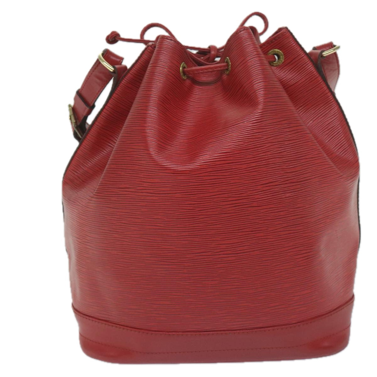 LOUIS VUITTON Epi Noe Shoulder Bag Red M44007 LV 61358