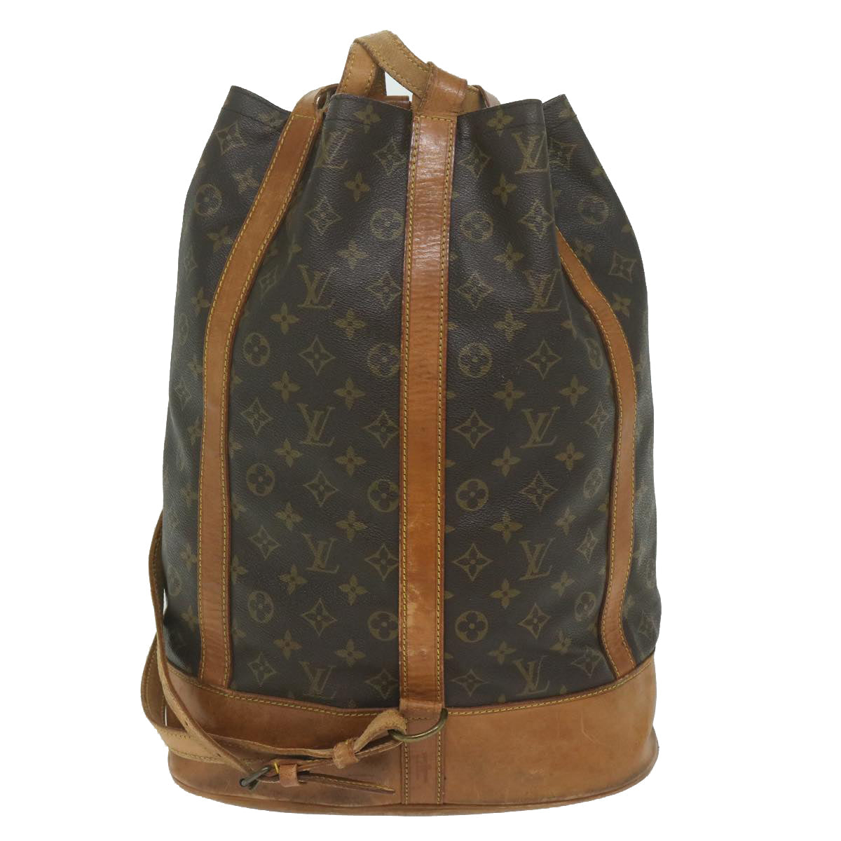 LOUIS VUITTON Monogram Randonnee GM Shoulder Bag M42244 LV 61365