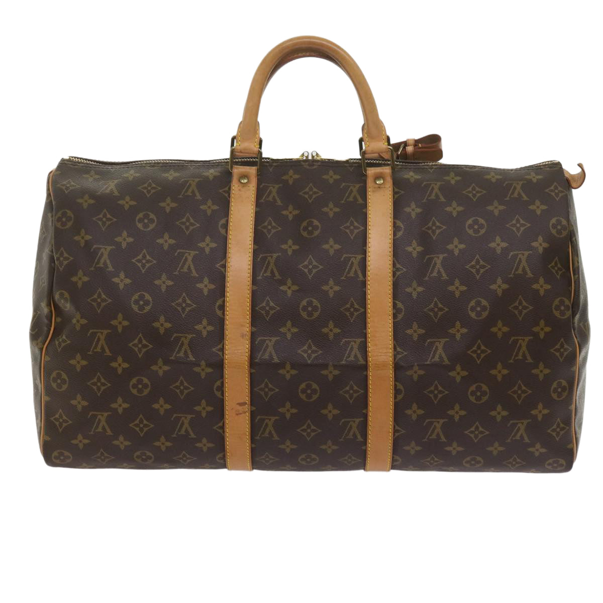 LOUIS VUITTON Monogram Keepall 50 Boston Bag M41426 LV 61373