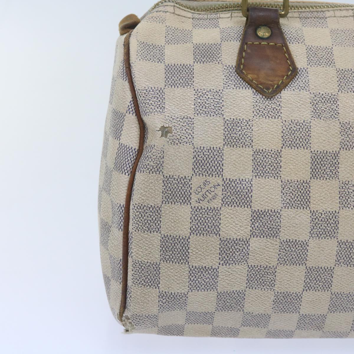 LOUIS VUITTON Damier Azur Speedy 25 Hand Bag N41534 LV 61402
