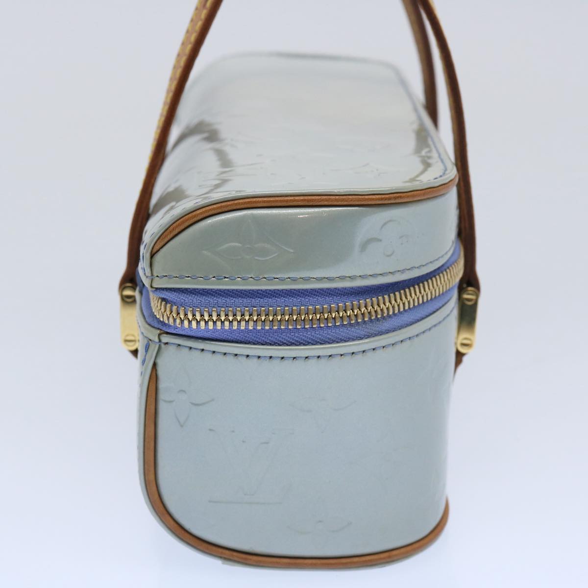 LOUIS VUITTON Monogram Vernis Sullivan Horizontal PM Hand Bag M91266 61450