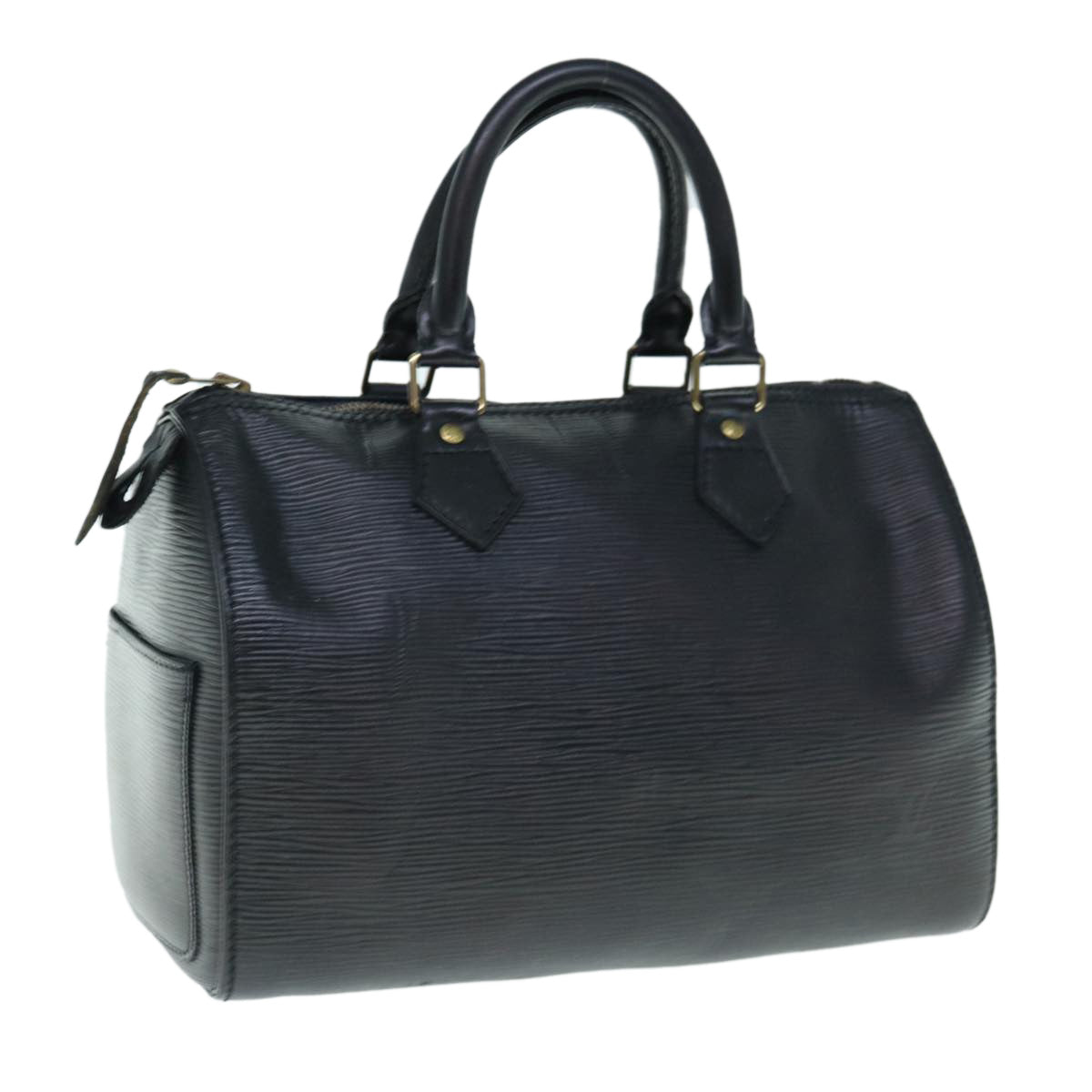 LOUIS VUITTON Epi Speedy 25 Hand Bag Black M43012 LV 61453