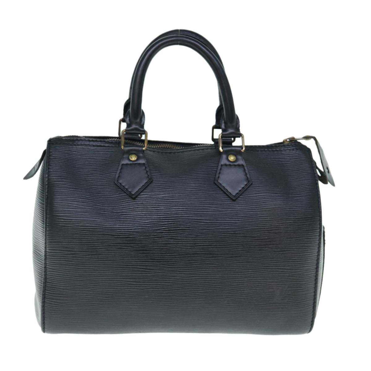LOUIS VUITTON Epi Speedy 25 Hand Bag Black M43012 LV 61453