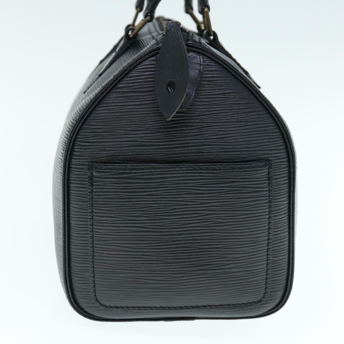 LOUIS VUITTON Epi Speedy 25 Hand Bag Black M43012 LV 61453